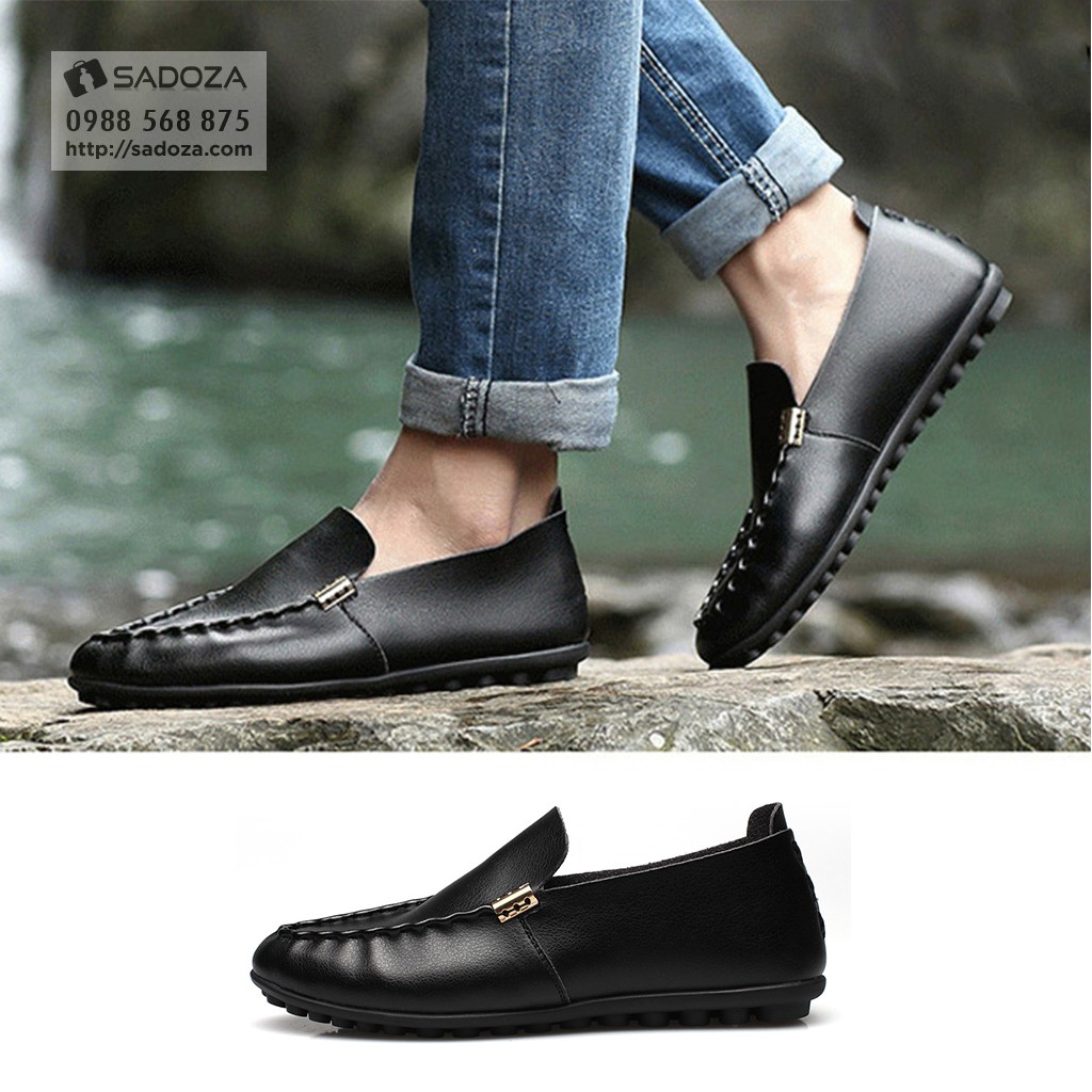 Giày lười nam phong cách Hàn Quốc sành điệu cá tính - Ảnh 1